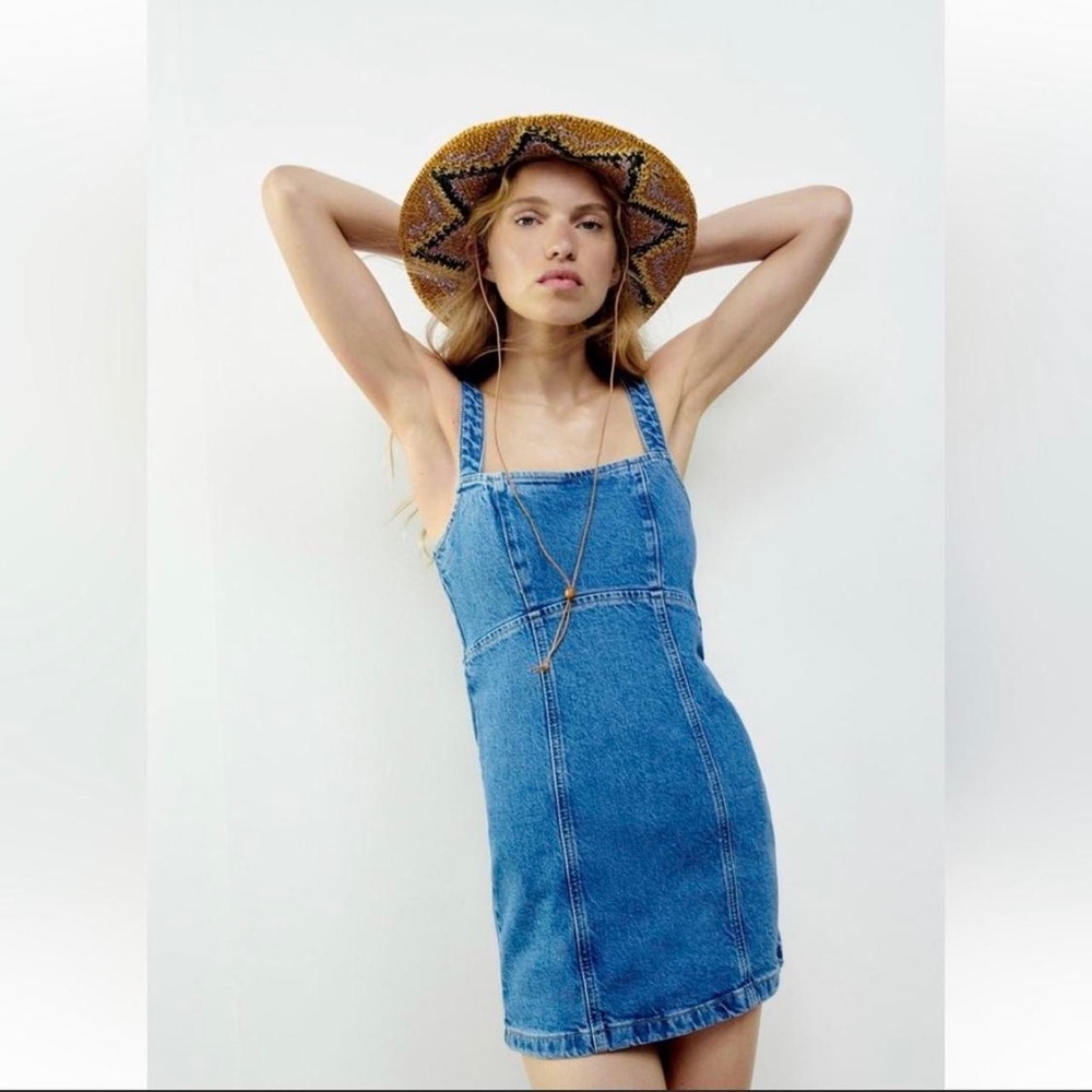 Zara Denim Mini Dress